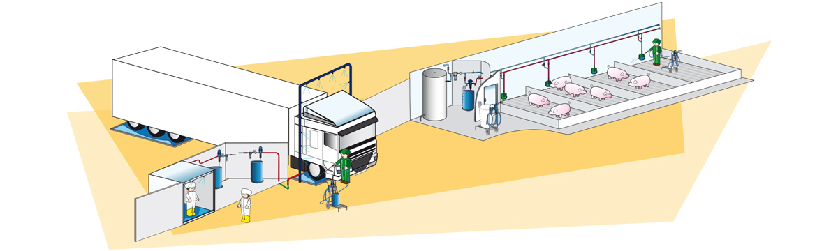 Dosatron για την υγεία των ζώων - γενικό πανό 2