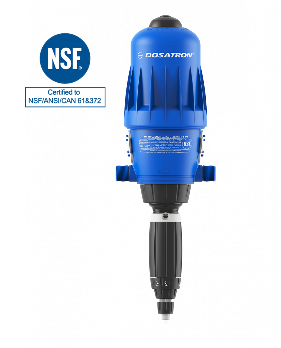 NSF Certified D14WL3000NAF Chlorinator